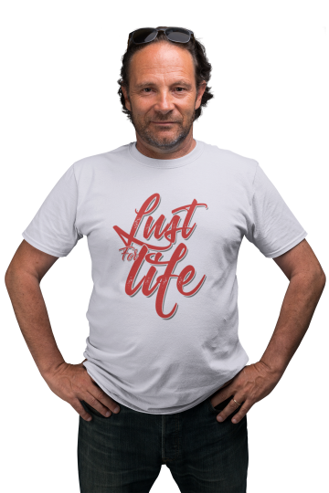 LFL retro T-shirt lichtgrijs heren