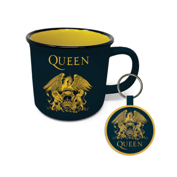 Luxe mok Queen + sleutelhanger 01